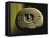 Stone Head from Steel Statue-null-Framed Stretched Canvas