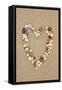 Stone Heart on Sand-Lantern Press-Framed Stretched Canvas