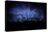 Stone Henge Lightning-rolffimages-Stretched Canvas