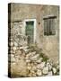 Stone House, Cres, Croatia-Russell Young-Stretched Canvas