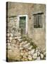 Stone House, Cres, Croatia-Russell Young-Stretched Canvas