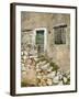 Stone House, Cres, Croatia-Russell Young-Framed Premium Photographic Print