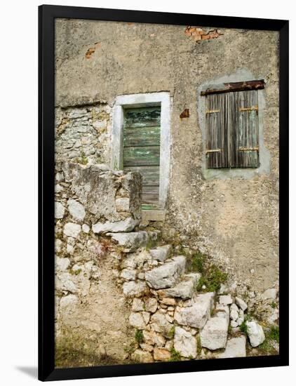 Stone House, Cres, Croatia-Russell Young-Framed Photographic Print