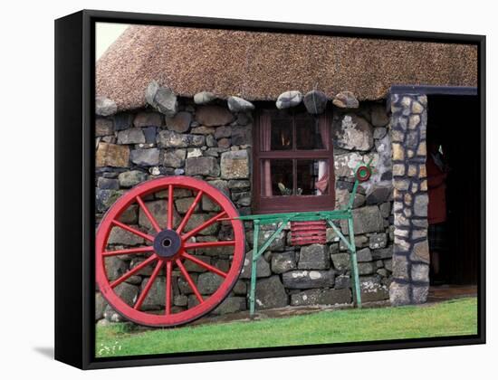Stone House, Isle of Skye, Scotland-Gavriel Jecan-Framed Stretched Canvas