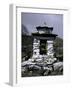 Stone House, Nepal-Michael Brown-Framed Photographic Print