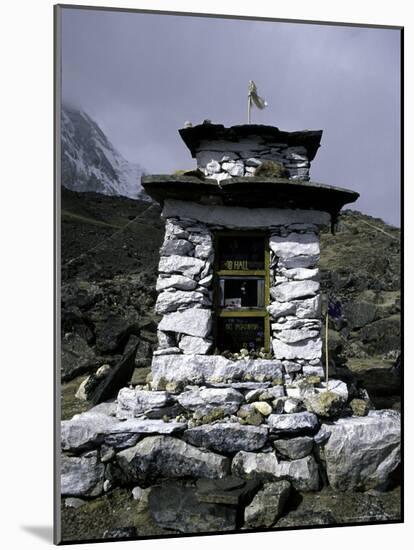 Stone House, Nepal-Michael Brown-Mounted Photographic Print