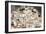 Stone houses in the medieval town of Castelmezzano, Dolomiti Lucane-Roberto Moiola-Framed Photographic Print