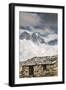 Stone hut, Khumbu Valley, Nepal.-Lee Klopfer-Framed Photographic Print