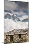 Stone hut, Khumbu Valley, Nepal.-Lee Klopfer-Mounted Photographic Print