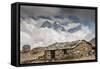 Stone hut, Khumbu Valley, Nepal.-Lee Klopfer-Framed Stretched Canvas