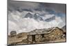 Stone hut, Khumbu Valley, Nepal.-Lee Klopfer-Mounted Photographic Print