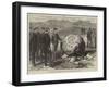 Stone Inscribed with a Memorial of the King of Denmark's Visit to Iceland-null-Framed Giclee Print