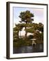 Stone Lantern, Kenrokuen Garden, Ishigawa Prefecture, Japan-Christian Kober-Framed Photographic Print