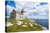 Stone Lighthouse in Rose Blanche, Remote Village in Southern Newfoundland, Canada, North America-Michael Runkel-Stretched Canvas