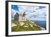 Stone Lighthouse in Rose Blanche, Remote Village in Southern Newfoundland, Canada, North America-Michael Runkel-Framed Photographic Print