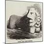 Stone Lion from Kertch-null-Mounted Giclee Print