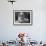 Stone Lion in Front of the New York Public Library-Alfred Eisenstaedt-Framed Photographic Print displayed on a wall