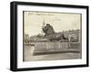 Stone Lion, Trafalgar Square, London, 19th Century-Francis Frith-Framed Giclee Print