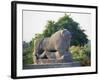 Stone Lion, War Trophy of Nebuchadnezzar II, Babylon, Iraq-null-Framed Giclee Print