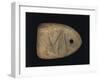 Stone Loom Weight with Carved Alphabet, from Monte Loffa, Veneto Region-null-Framed Giclee Print
