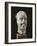 Stone Male Head from Entremont-null-Framed Giclee Print