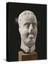 Stone Male Head from Entremont-null-Stretched Canvas