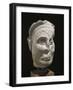 Stone Male Head from Entremont-null-Framed Giclee Print