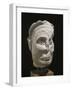 Stone Male Head from Entremont-null-Framed Giclee Print