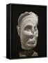 Stone Male Head from Entremont-null-Framed Stretched Canvas