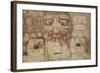 Stone Mask of Mayan Sun God Kinichna-Richard Maschmeyer-Framed Photographic Print