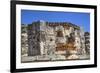 Stone Mask of the God Chac, Mayapan, Mayan Archaeological Site, Yucatan, Mexico, North America-Richard Maschmeyer-Framed Photographic Print