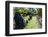 Stone Money on the Island of Yap, Federated States of Micronesia, Caroline Islands, Pacific-Michael Runkel-Framed Photographic Print