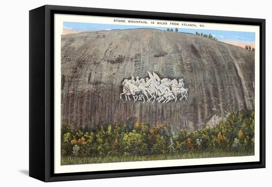 Stone Mountain, Atlanta, Georgia-null-Framed Stretched Canvas