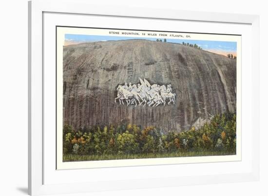 Stone Mountain, Atlanta, Georgia-null-Framed Premium Giclee Print