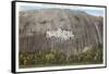 Stone Mountain, Atlanta, Georgia-null-Framed Stretched Canvas