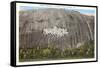 Stone Mountain, Atlanta, Georgia-null-Framed Stretched Canvas