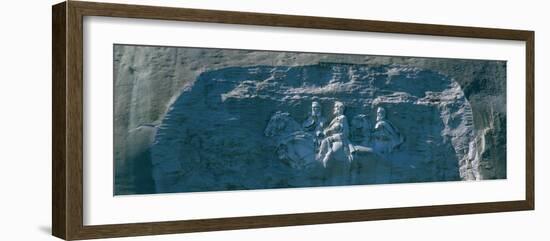 Stone Mountain Confederate Memorial Atlanta, GA-null-Framed Photographic Print