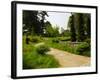 Stone Path at Chanticleer Garden, Wayne, Pennsylvania, USA-Ellen Clark-Framed Photographic Print