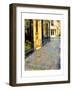 Stone Pavement in Paris, France-Nicolas Hugo-Framed Giclee Print