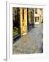 Stone Pavement in Paris, France-Nicolas Hugo-Framed Giclee Print