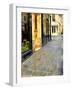 Stone Pavement in Paris, France-Nicolas Hugo-Framed Giclee Print