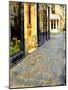 Stone Pavement in Paris, France-Nicolas Hugo-Mounted Giclee Print