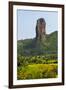 Stone pillar in the mountain, Bahir Dar, Ethiopia-Keren Su-Framed Premium Photographic Print