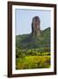 Stone pillar in the mountain, Bahir Dar, Ethiopia-Keren Su-Framed Photographic Print