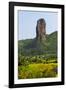 Stone pillar in the mountain, Bahir Dar, Ethiopia-Keren Su-Framed Photographic Print