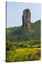Stone pillar in the mountain, Bahir Dar, Ethiopia-Keren Su-Stretched Canvas