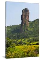 Stone pillar in the mountain, Bahir Dar, Ethiopia-Keren Su-Stretched Canvas