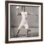 Stone Putting - Olympic Games 1906-null-Framed Photographic Print