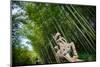 Stone Qi Ling Statue, a Mythical Lion, at Yunqi Bamboo Forest in Hangzhou, Zhejiang, China, Asia-Andreas Brandl-Mounted Premium Photographic Print