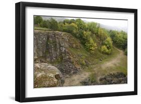 Stone Quarry, the National Stone Centre, Derbyshire, 2005-Peter Thompson-Framed Photographic Print